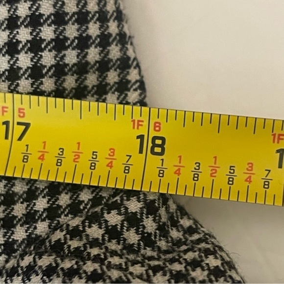 Talbots B&W checked wool Academia Blazer, 2 - Picture 10 of 12